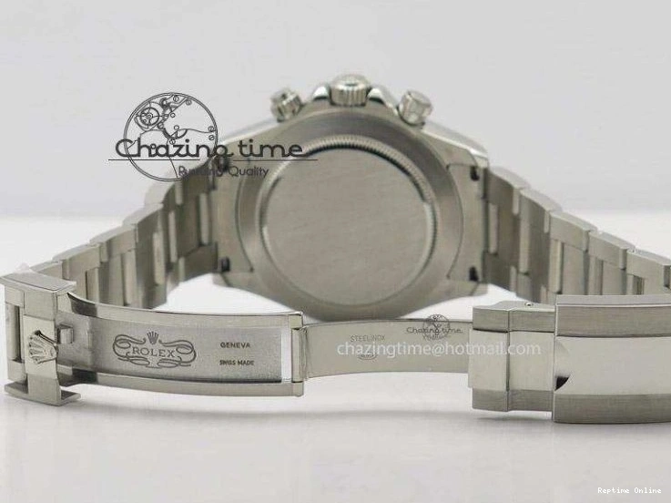 0216 SmartChoice Daytona 116509 JF Best Edition Black Dial On SS Bracelet A 4023